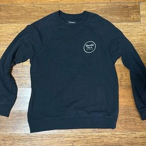 Brixton Mfg Co Black Crew size medium